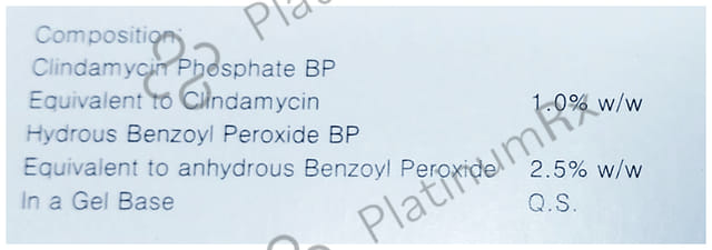 Paknet BC 2.5% Gel 15gm