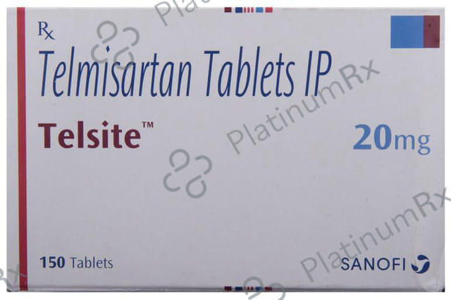 Telsite 20mg Tablet 15s