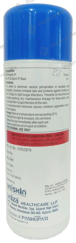 Unimazole Dusting Powder