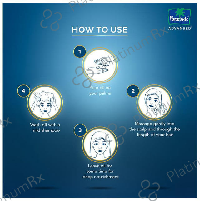 Parachute Advansed Gold Pure Coconut Hair Oil - For Long & Strong Hair