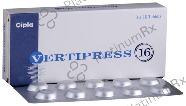 Vertipress 16 Tablet