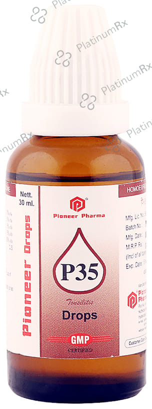 Pioneer Pharma P35 Tonsilitis Drop