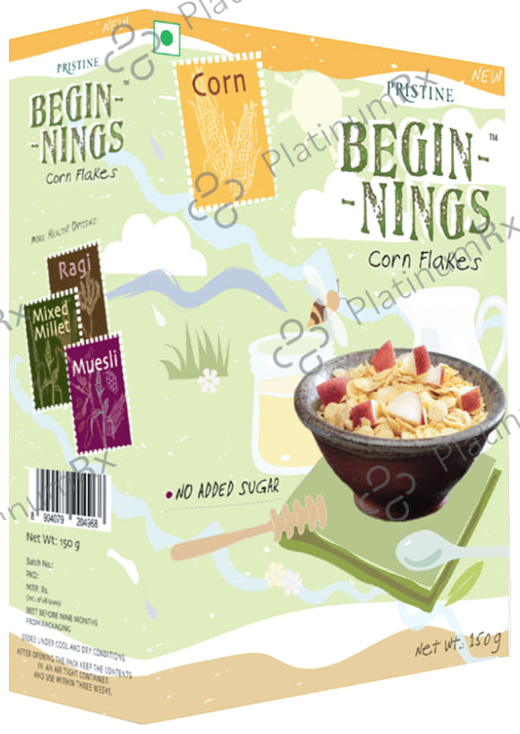 Pristine Beginnings Corn Flakes 150 gm