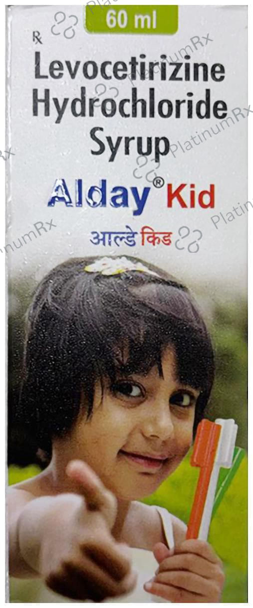 Alday Kid 2.5mg Syrup 60ml S H Pharmaceuticals Ltd.