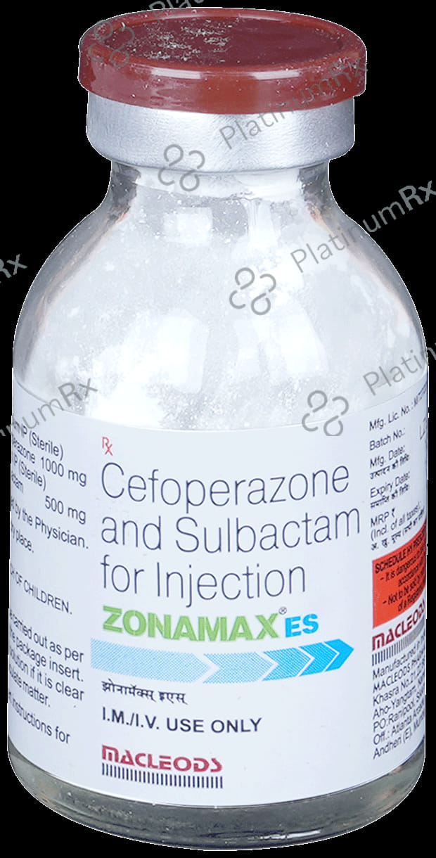 Zonamax ES 1000/500mg Injection 10ml