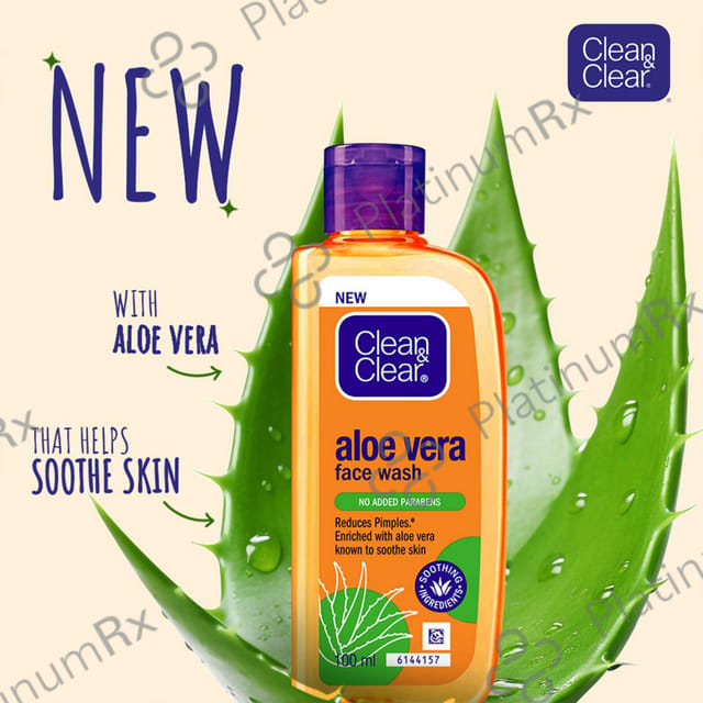 Clean & Clear Aloe Vera Face Wash 100ml