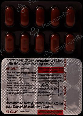 HB Gold 4mg/100mg/325mg Tablet MR