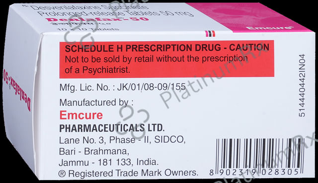 Denlafax 50mg PR Tablet 10s