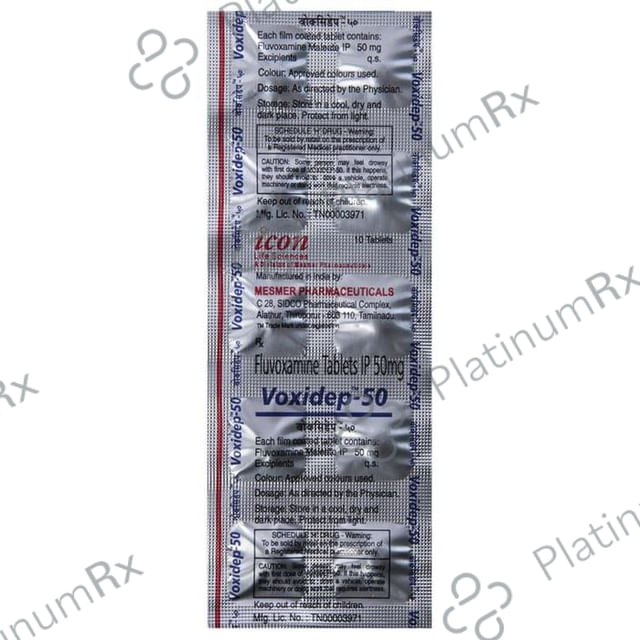 Voxidep 50mg Tablet 10s