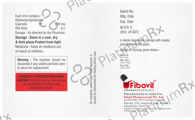 Fibogest H 500mg Injection 2ml