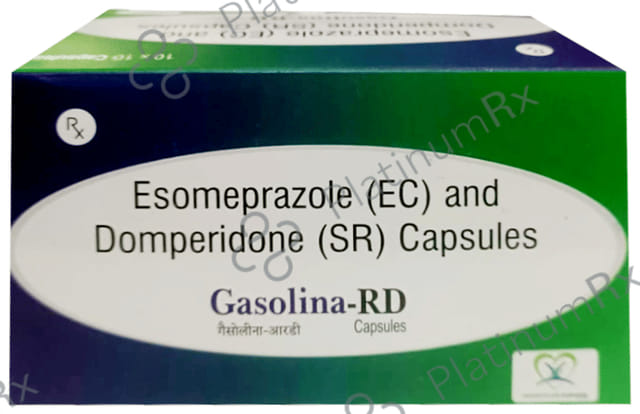 Gasolina 30/40mg RD Capsule SR 10s