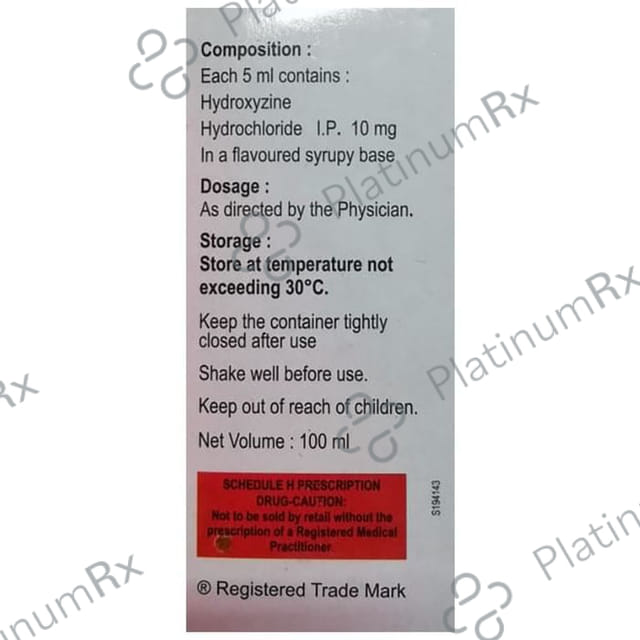 Hyrax 10mg Syrup 100ml