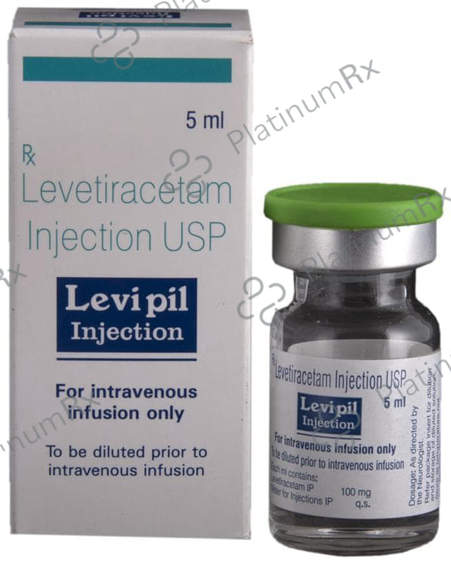 Levipil 100mg Injection 5ml