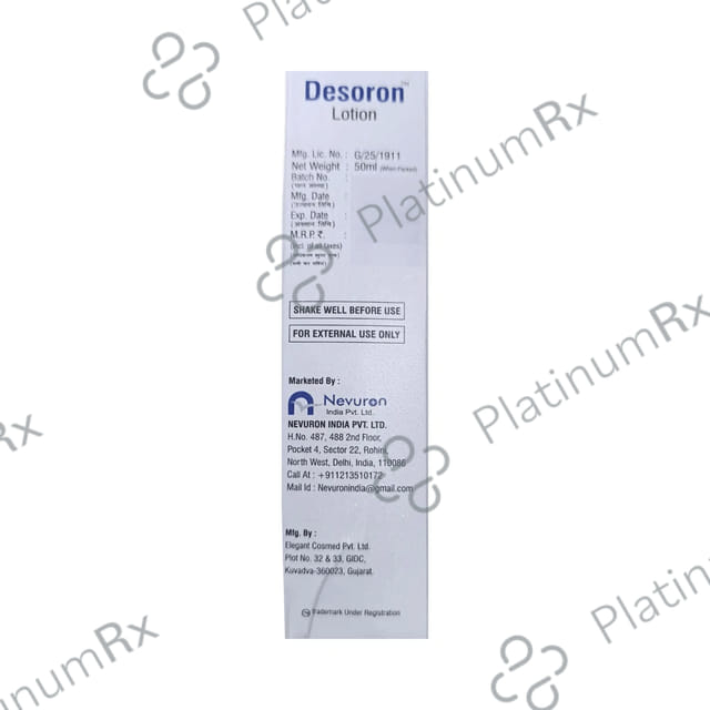 Desoron 0.05%w/v Lotion 50ml