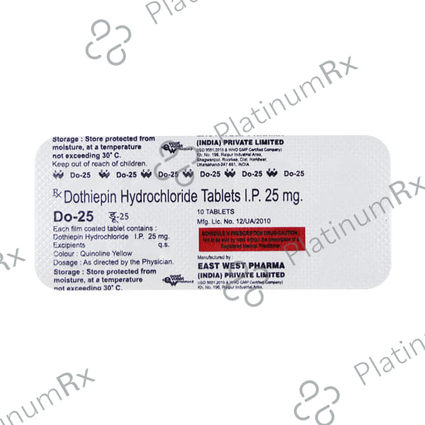 DO 25mg Tablet 10s