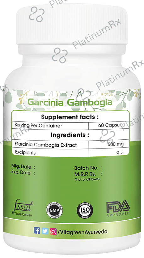 Vitagreen Garcinia Cambogia Capsule