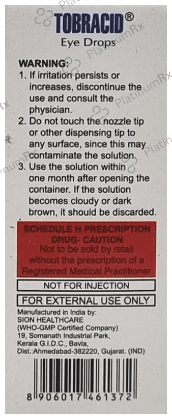 Tobracid 0.3% Eye Drop 5ml