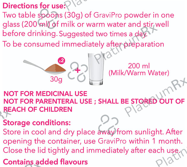 Evexia GraviPro Chocolate Flavour Powder 200gm
