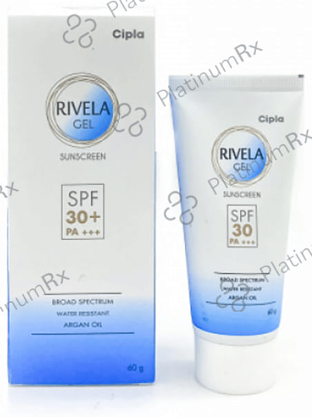 Rivela Sunscreen SPF 30+ Gel 60gm