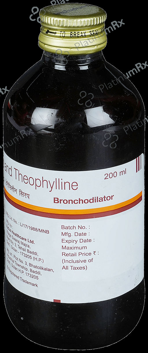 Deriphyllin 46.5/12.73mg Syrup 200ml