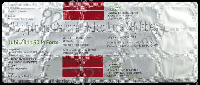 Jubivilda 50 M Forte Tablet SR