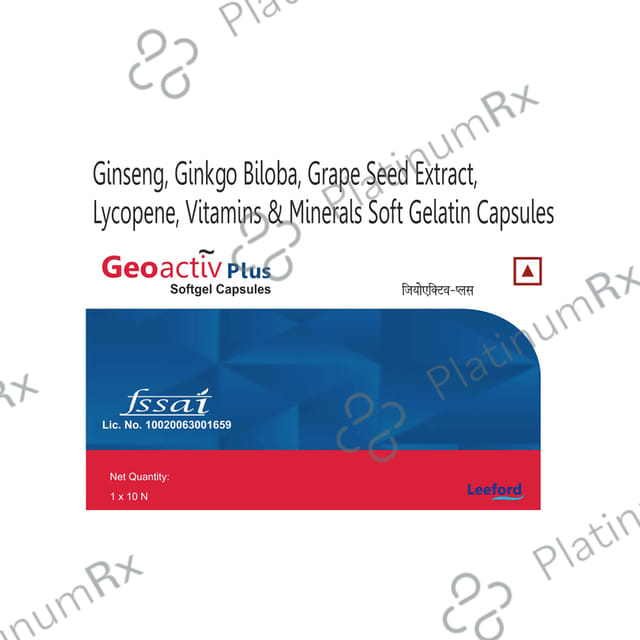 Leeford Geoactiv Plus Softgels