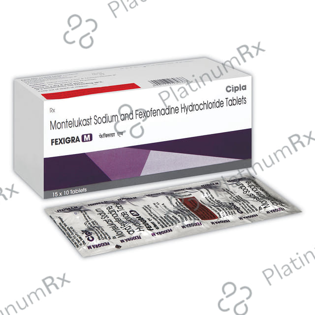 Fexigra M 10mg/120mg Tablet
