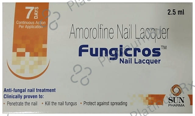 Fungicros 5% Nail Lacquer 1s