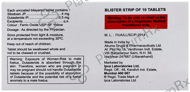 Rapilif D 4/0.5mg Tablet 10s