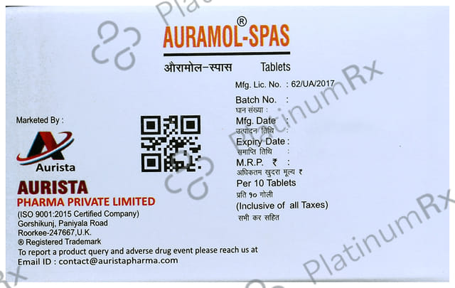 Auramol-Spas Tablet