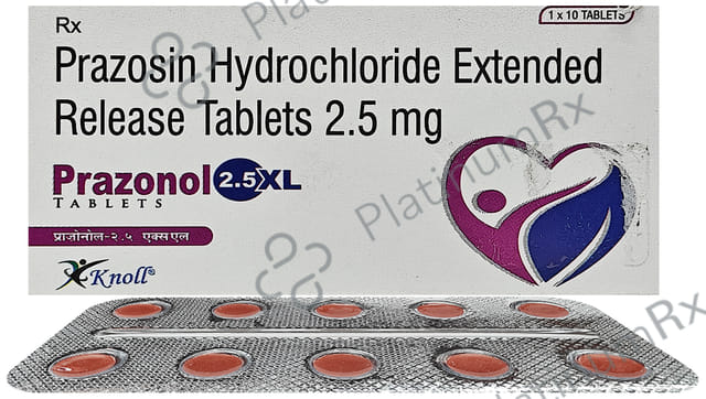 Prazonol 2.5mg Tablet XL