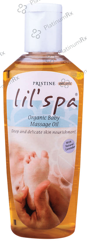 Pristine Lil' Spa Organic Baby Massage Oil
