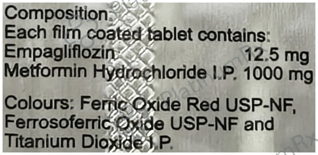 Empahope M 1000mg Tablet 10s