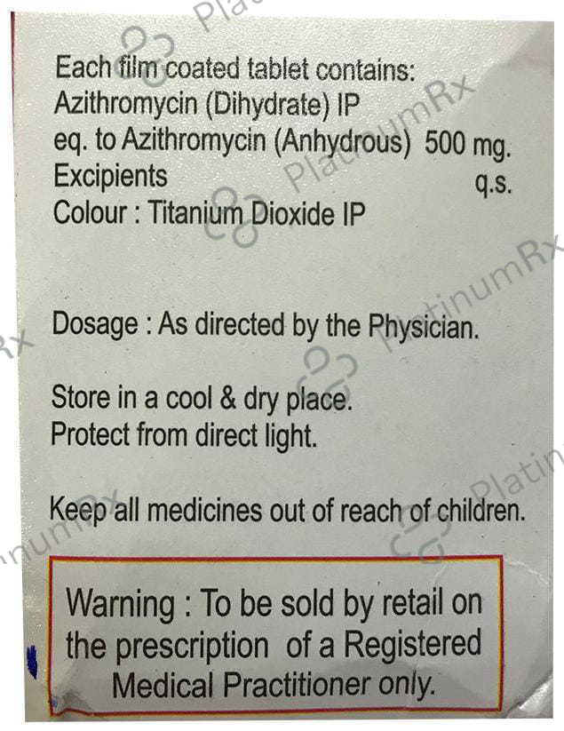 Azifoc 500mg Tablet 3s