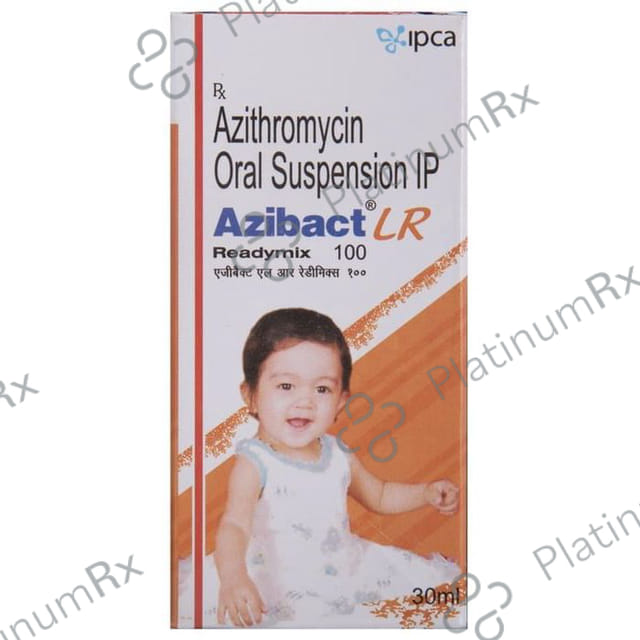 Azibact LR 100mg Readymix Oral Suspension 30ml