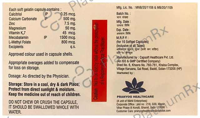 Spinkad Max Softgel Capsule 10s