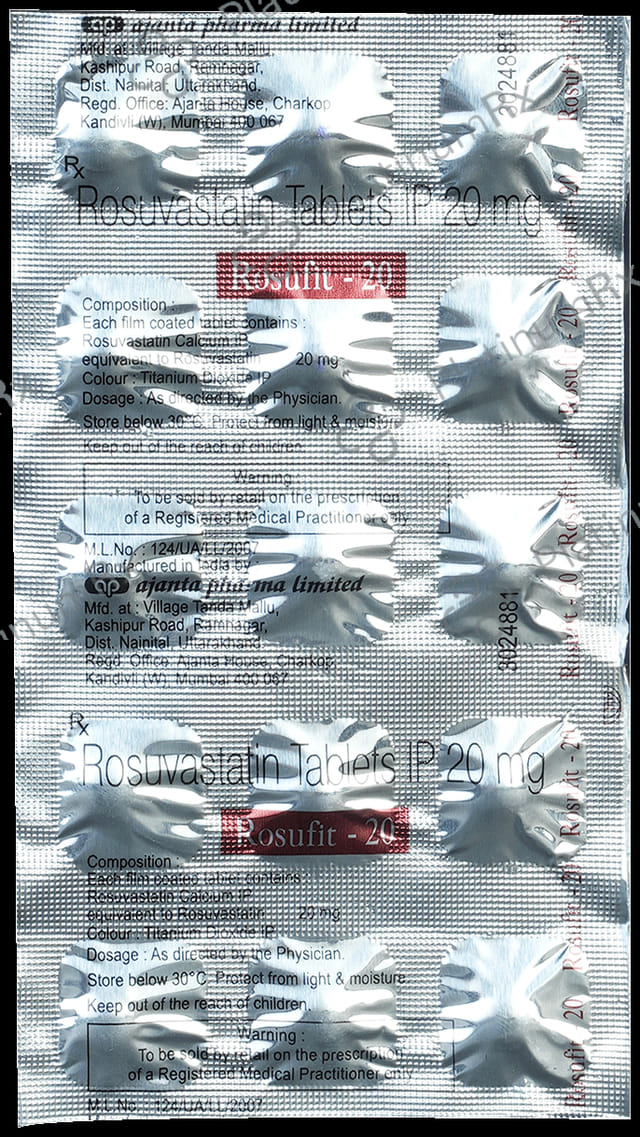 Rosufit 20mg Tablet 15s