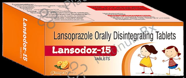 Lansodoz 15 Tablet DT Orange
