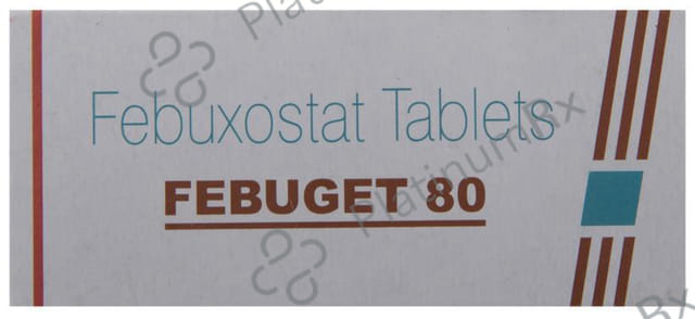 Febuget 80mg Tablet 10s