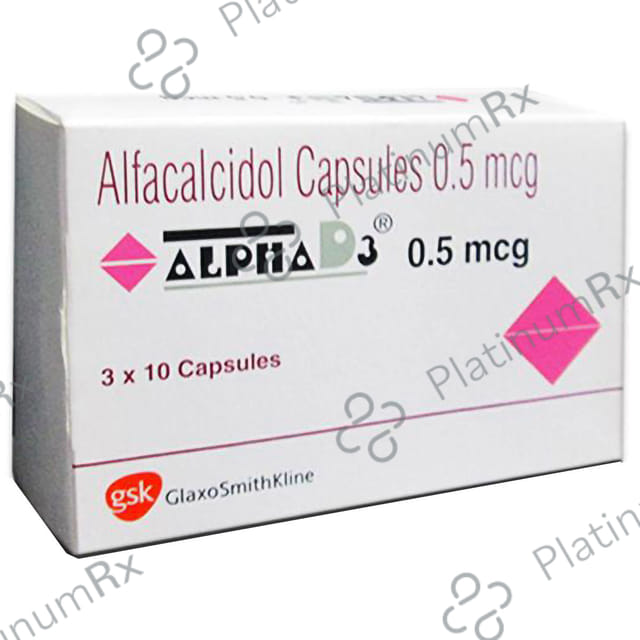 Alpha D3 0.5mcg Capsule 10s
