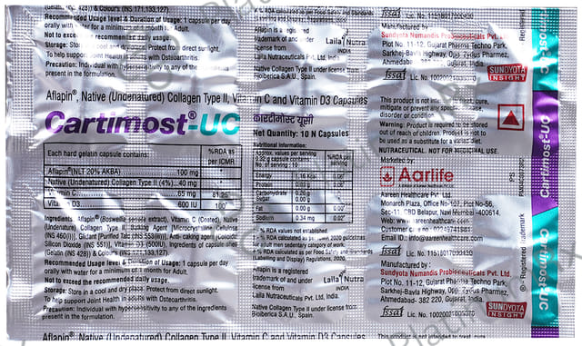 Cartimost UC Capsule 10s