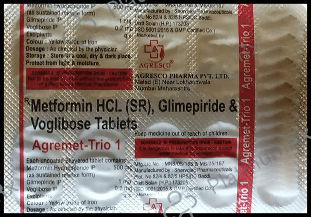 Agremet-Trio 1 Tablet SR