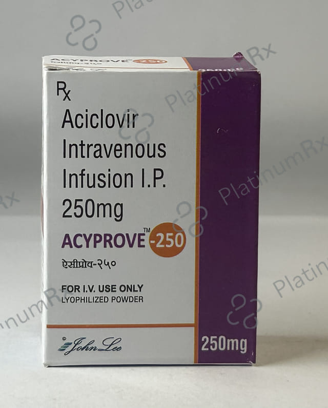 Acyprove 250mg Injection 1s