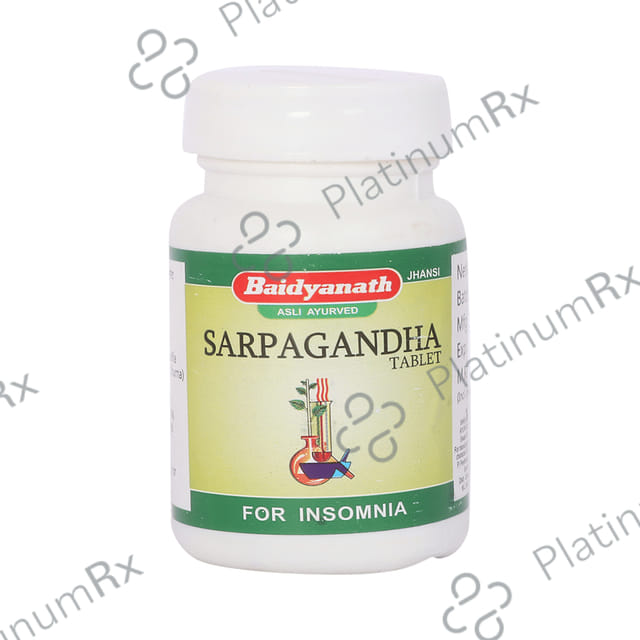 Baidyanath (Jhansi) Sarpagandha Tablet