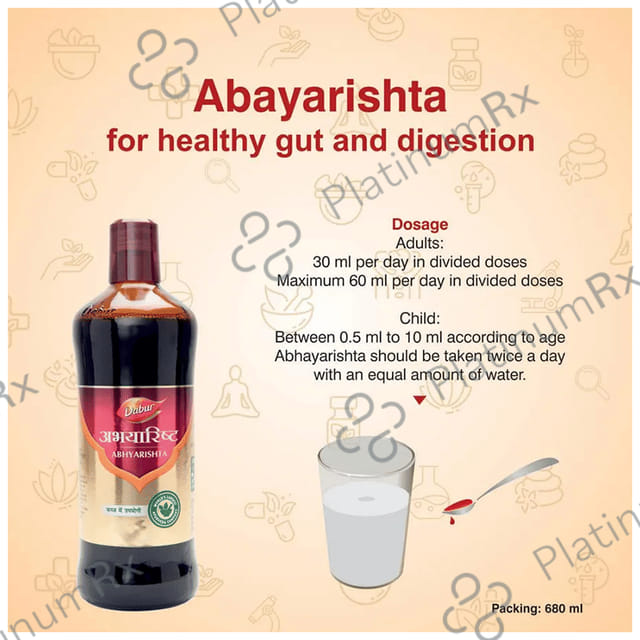 Dabur Abhayarishta Syrup 680ml