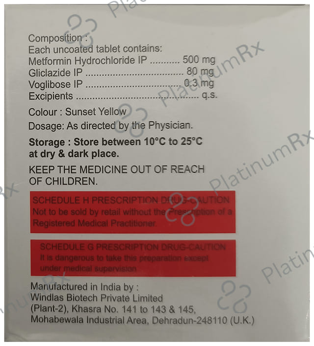 Cyblex MV 0.3/500/80mg Tablet 15s