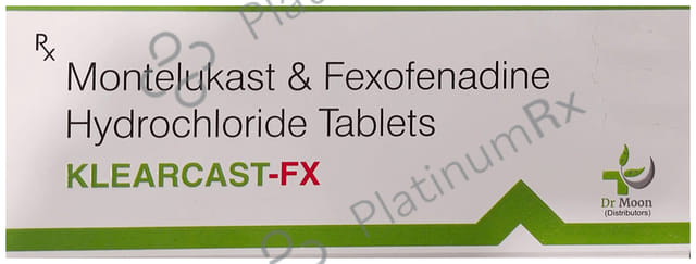 Klearcast 120/10mg FX Tablet 10s