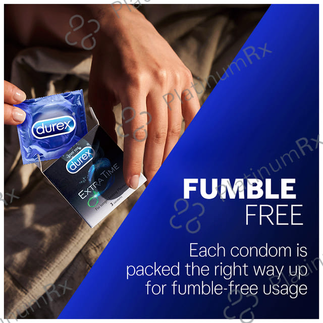 Durex Extra Time Condom 10s