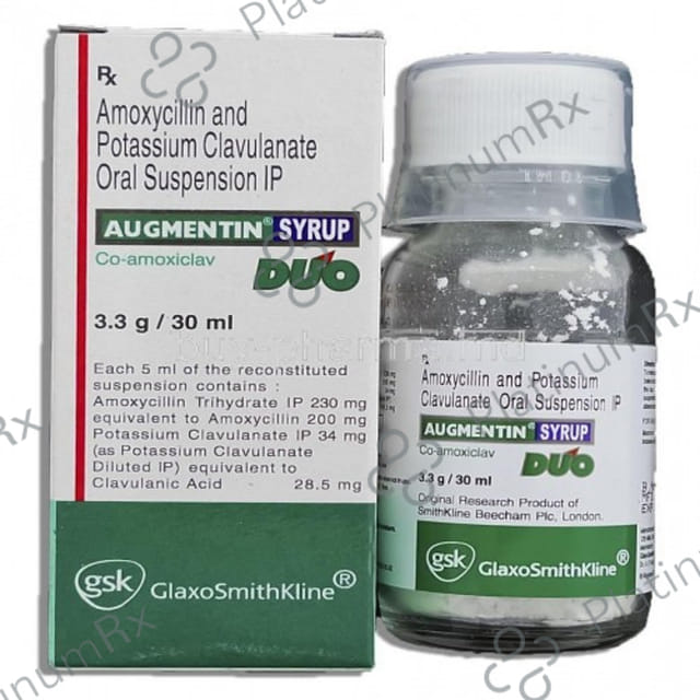 Augmentin Dry Syrup 30ml