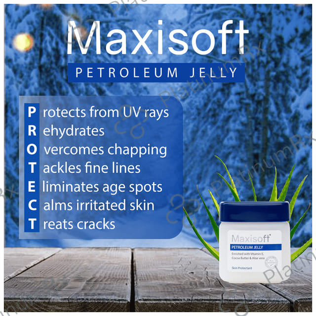 Maxisoft Petroleum Jelly (50ml Each) 5 jar